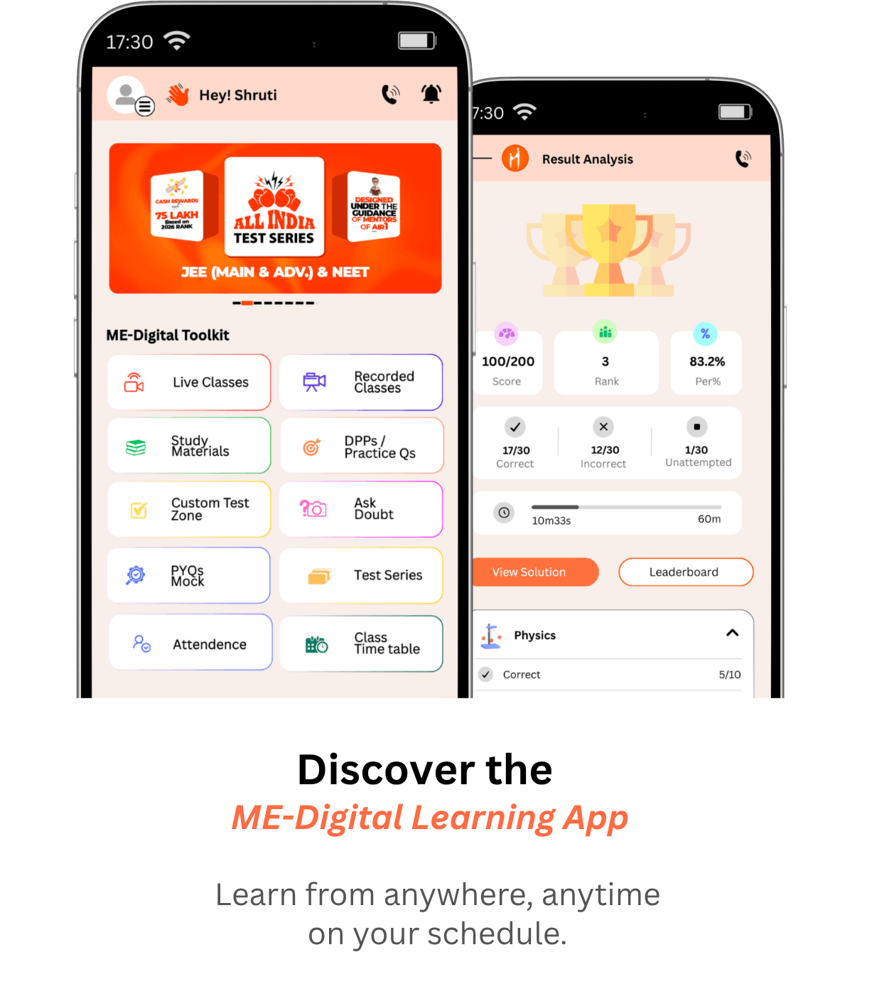 ME Digital Learning App